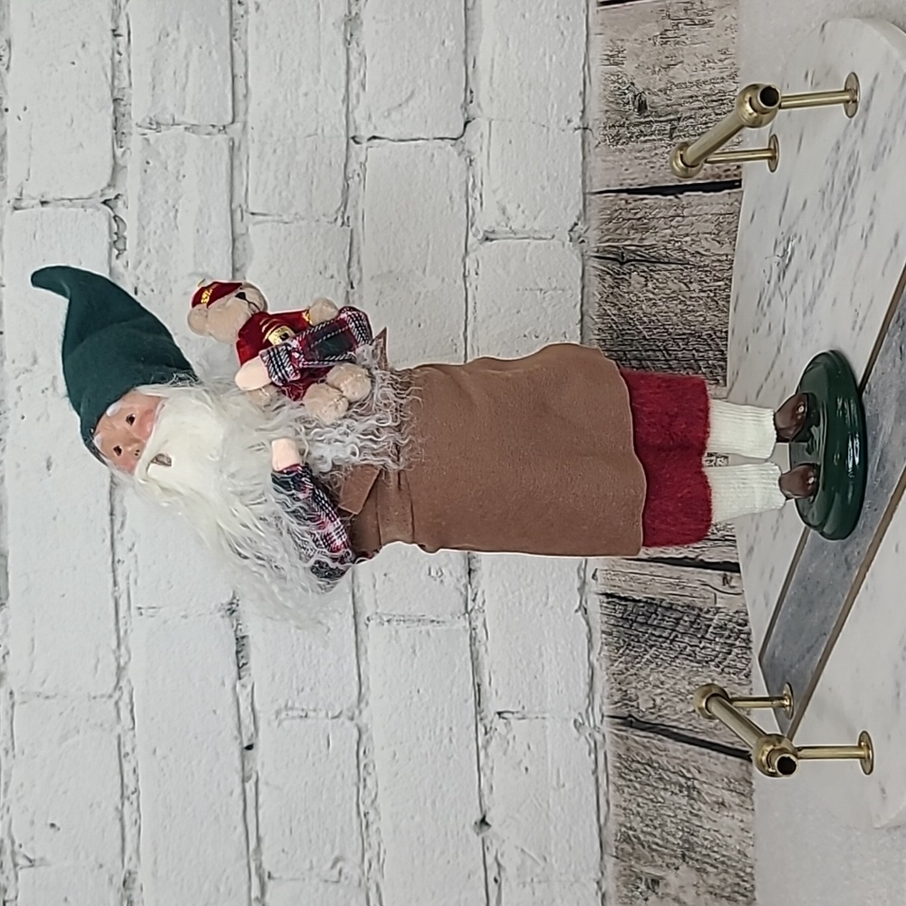 Byers' Choice Carolers Collectible Vintage '00 Handmade Victorian Workshop Santa
